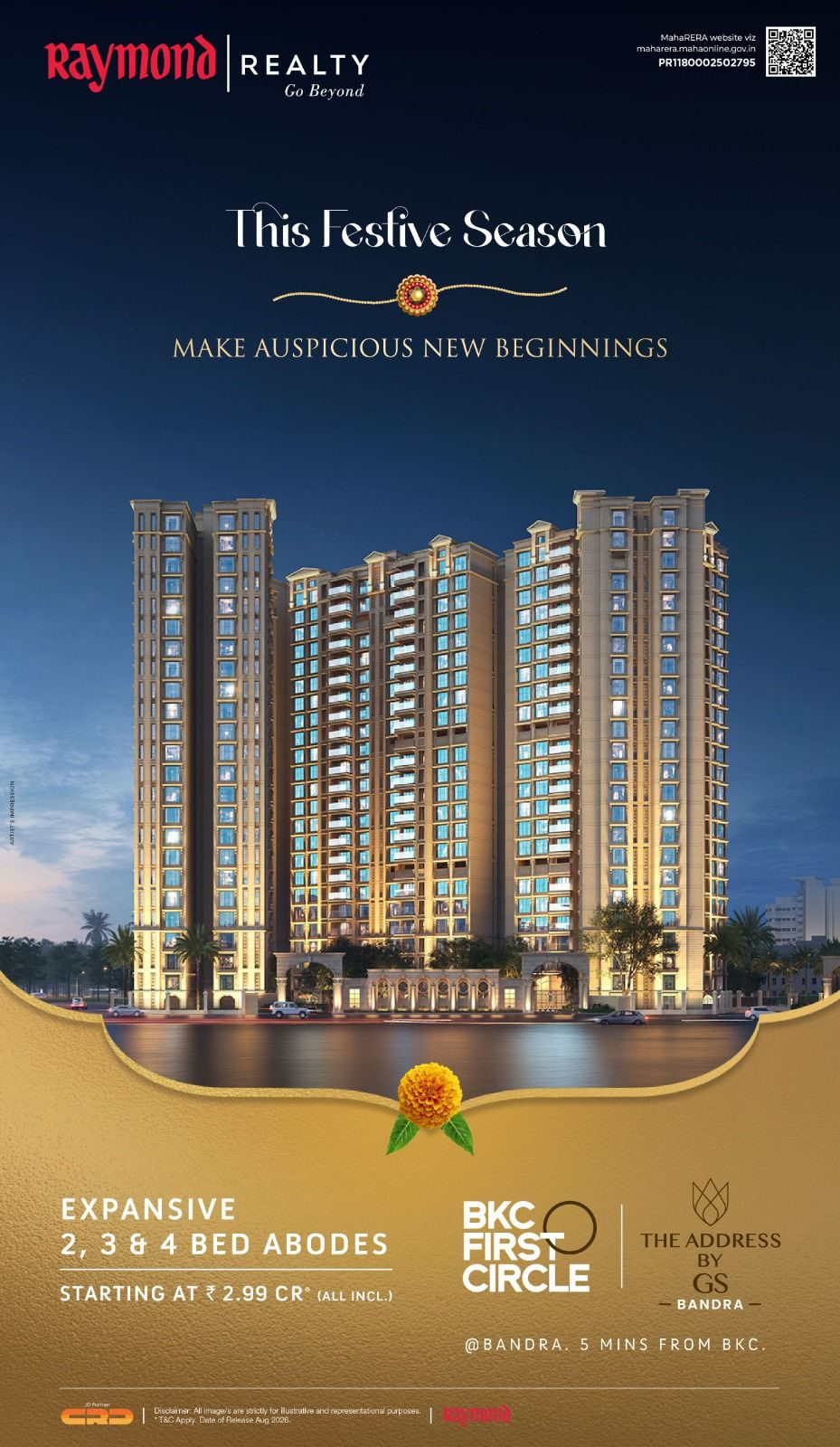 2 BHK Apartment for sale in Bandra East, Mumbai