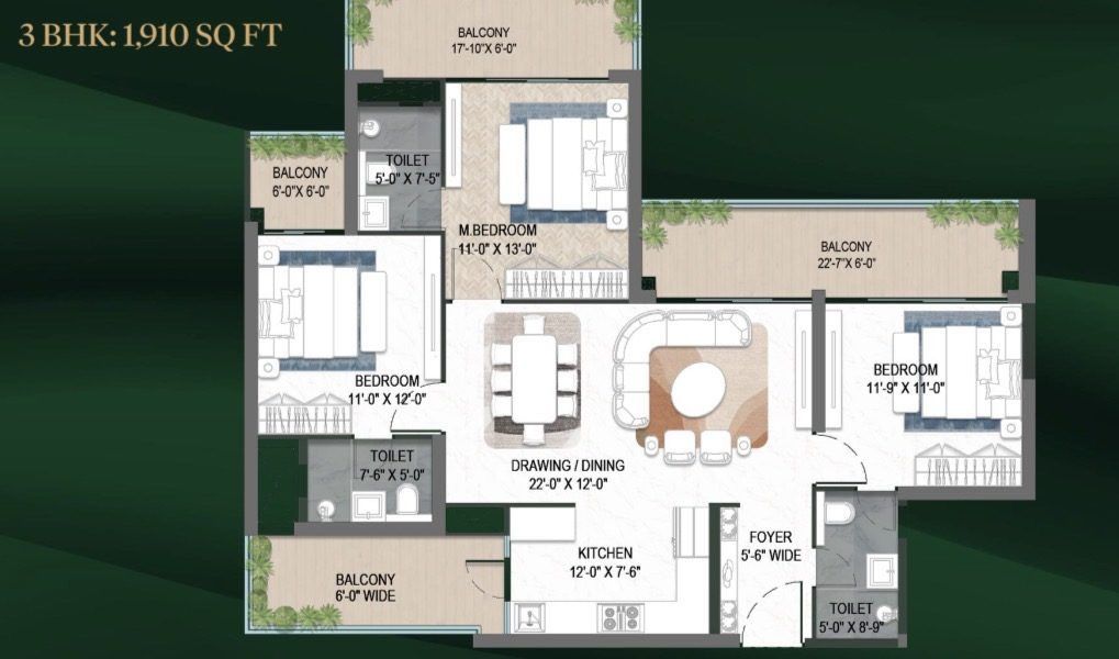Apartment in Gurugram, Haryana — hero photo