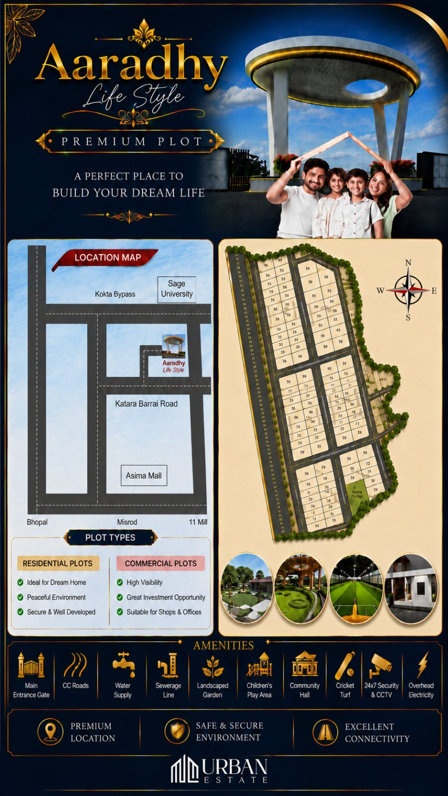 Residential plot in Bagmugaliya, Bhopal — hero photo