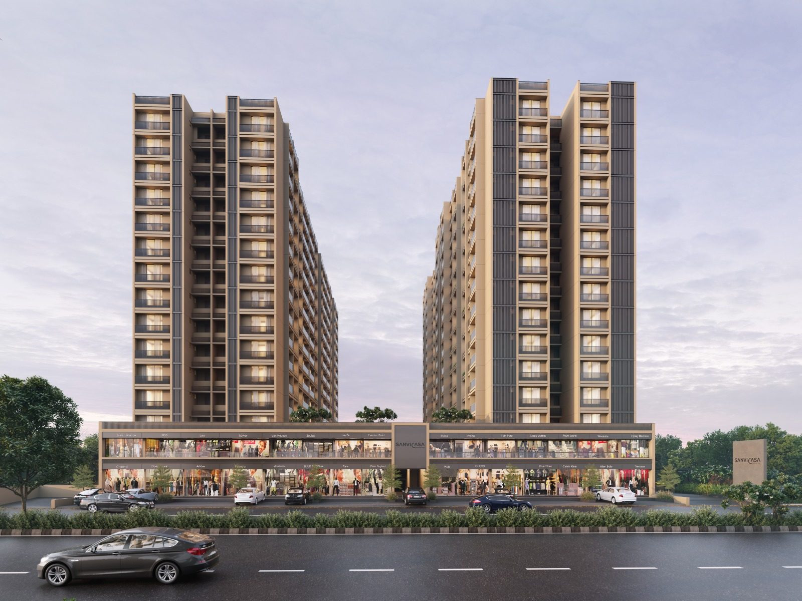 Apartment in South Bopal, Ahmedabad — hero photo