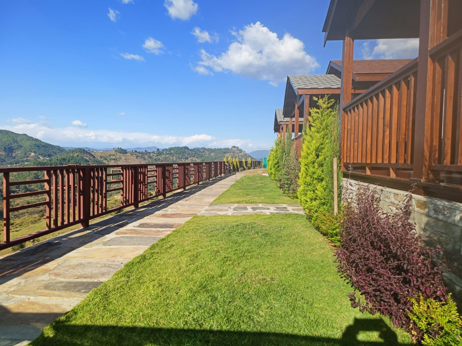 Panoramic View from Wood Villas