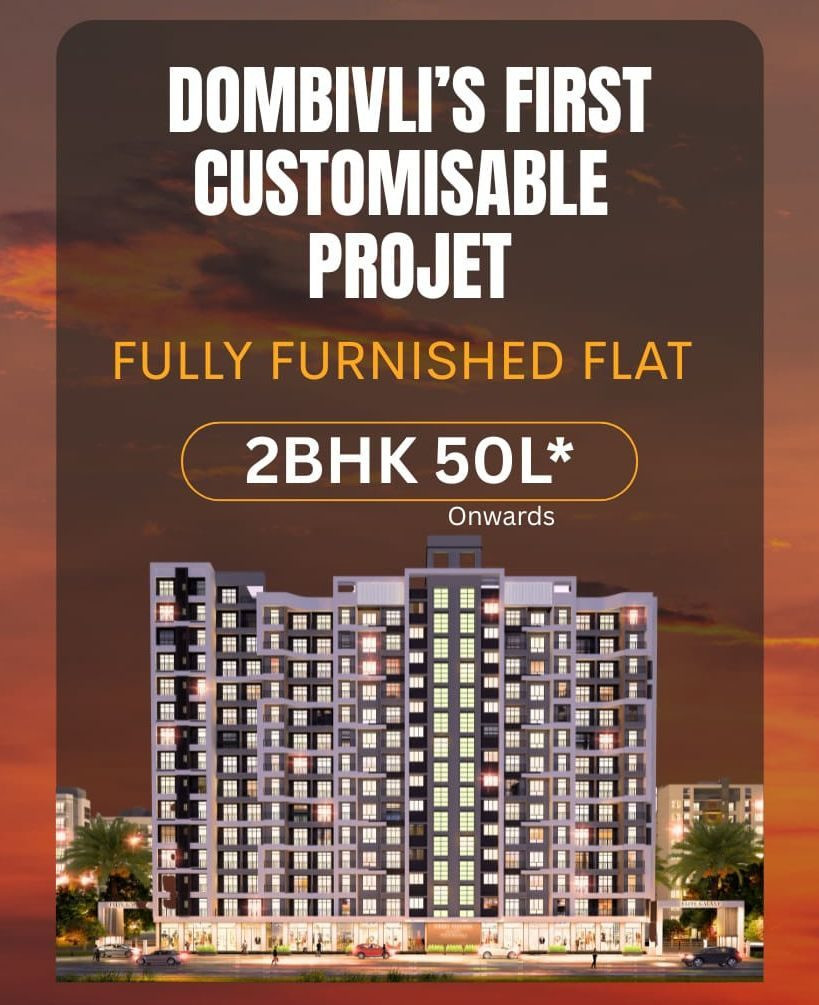 3 BHK Apartment for sale in Dombivli East, Thane