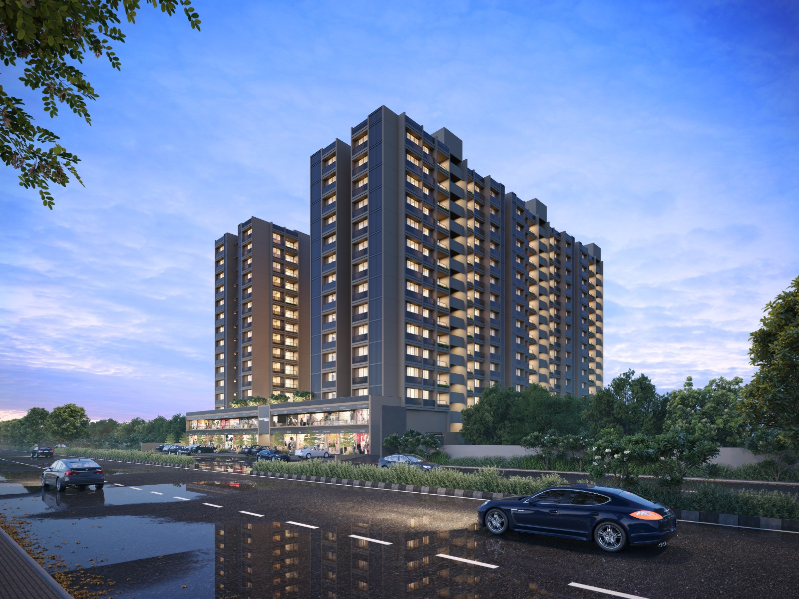 2 BHK Apartment in South Bopal, Ahmedabad — photo 3