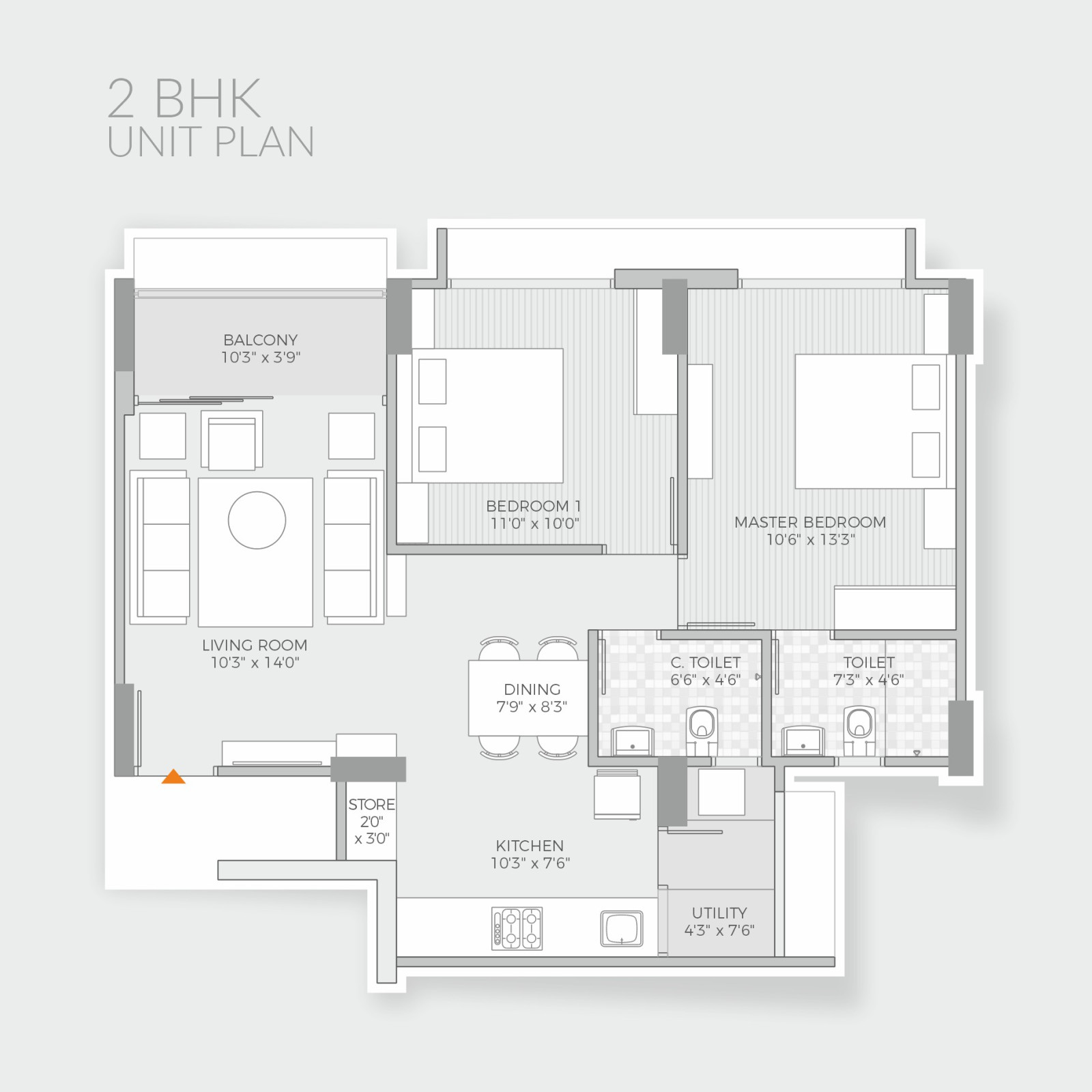 2 BHK Apartment in Shela, Ahmedabad — photo 7