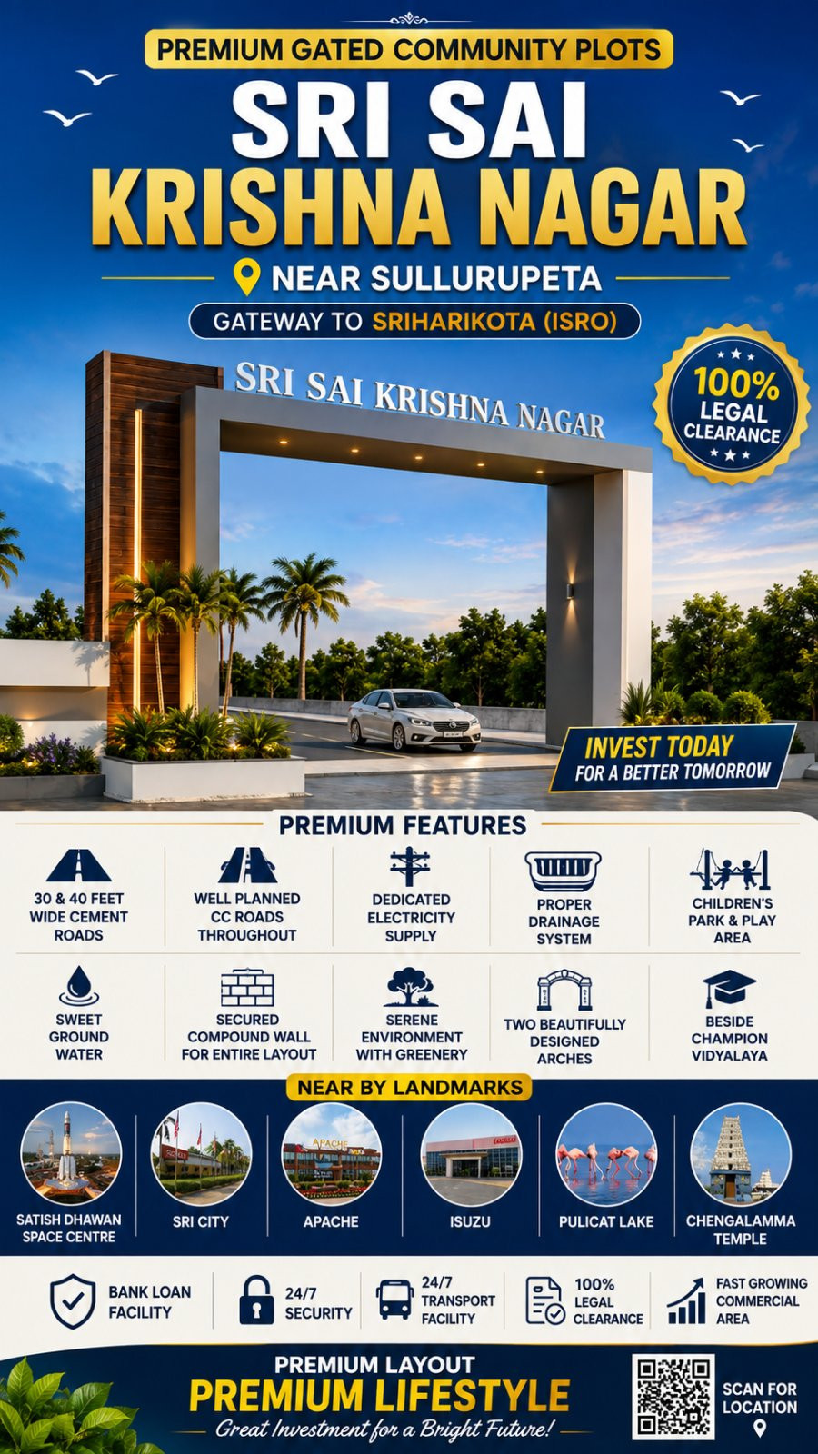 Residential plot in Sullurupeta — hero photo