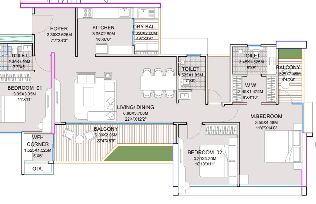 Apartment in Pune, Pune Division — hero photo