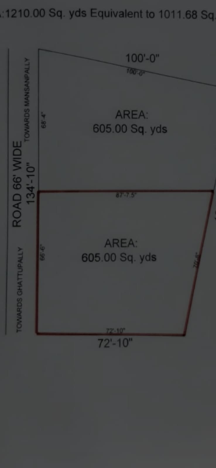 Commercial plot in Ghatpally — hero photo