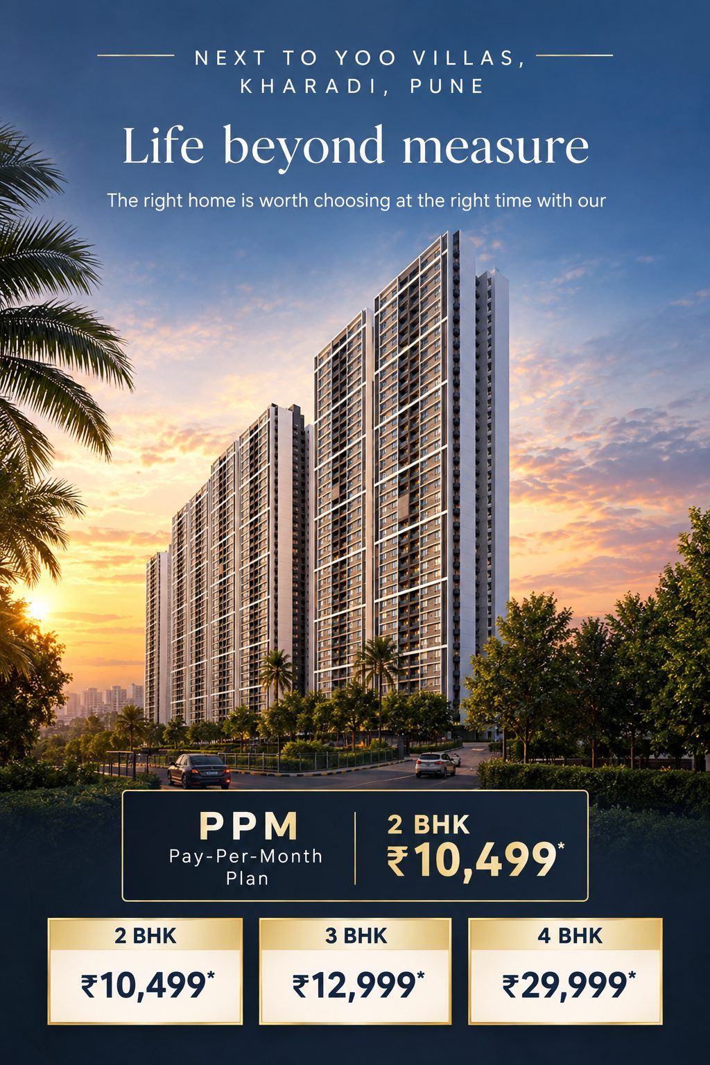 Apartment in Kharadi, Pune — hero photo