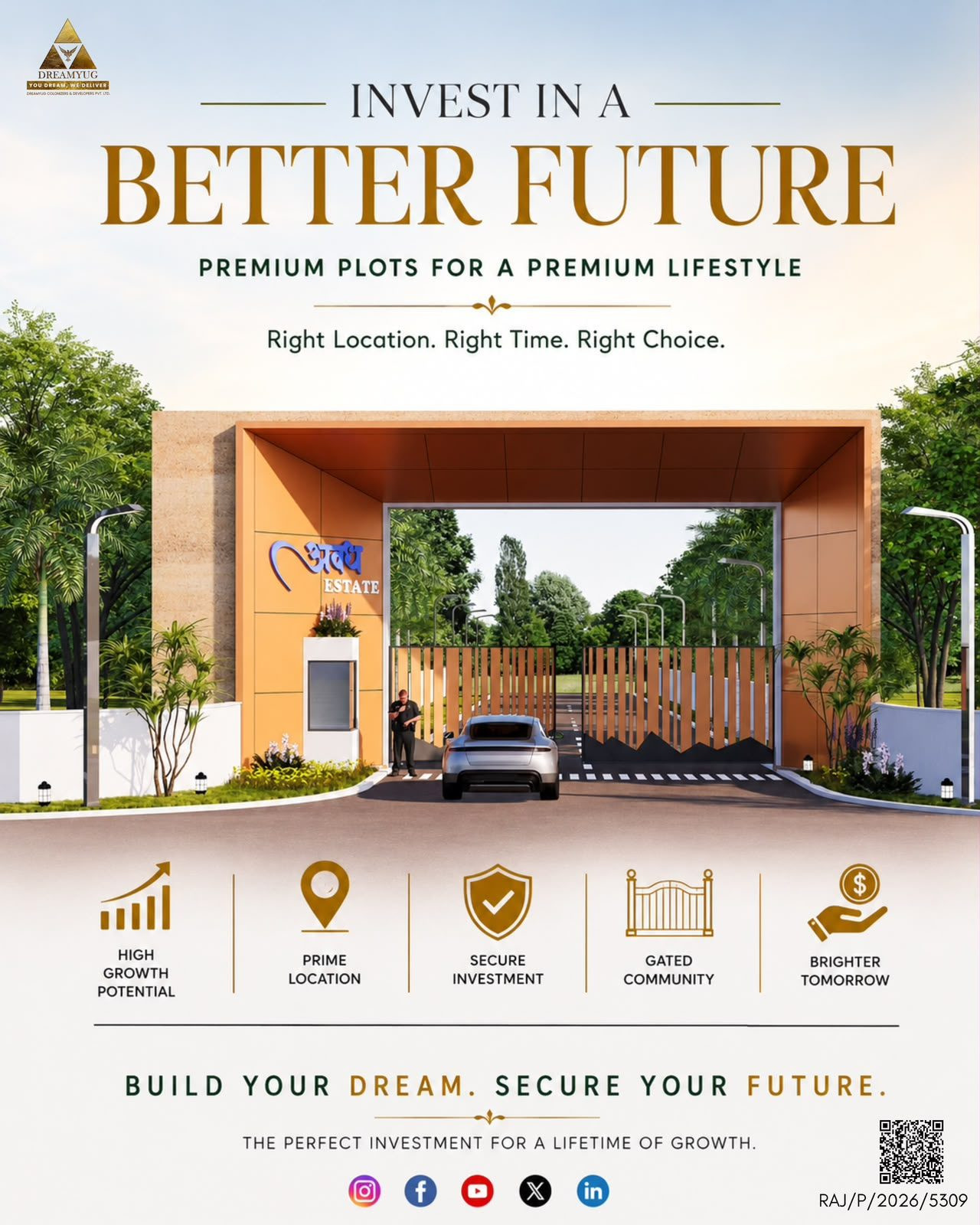 Residential plot in Ajmer Road, Jaipur — hero photo