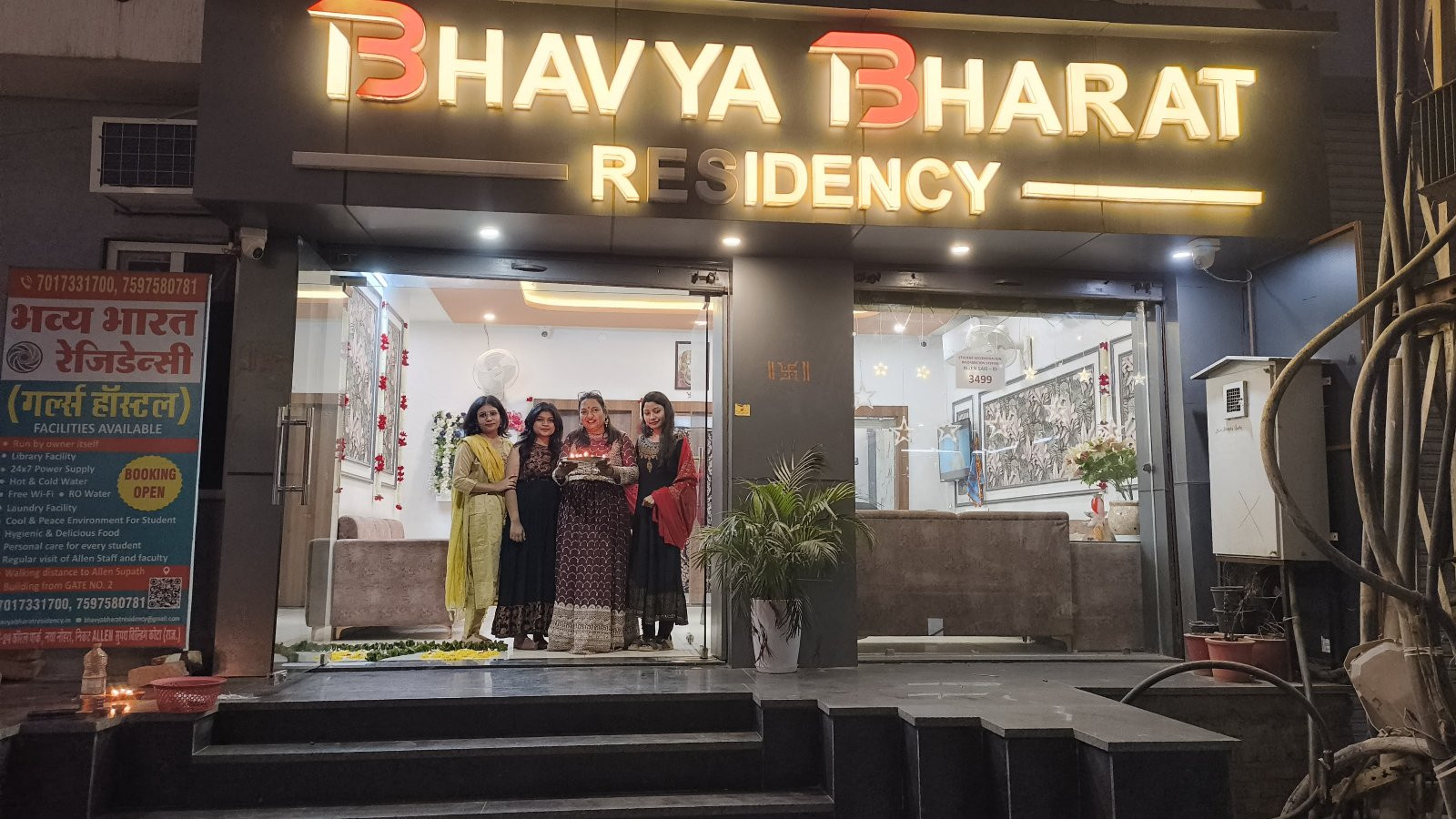 Bhavya Bharat Residency -Girls Hostel , Kota-324001