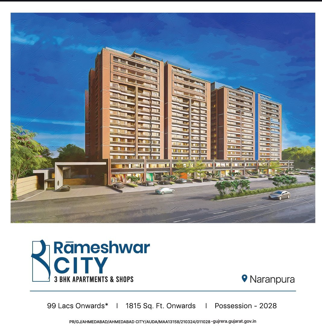 Rameshwar City — 3 BHK in Ahmedabad