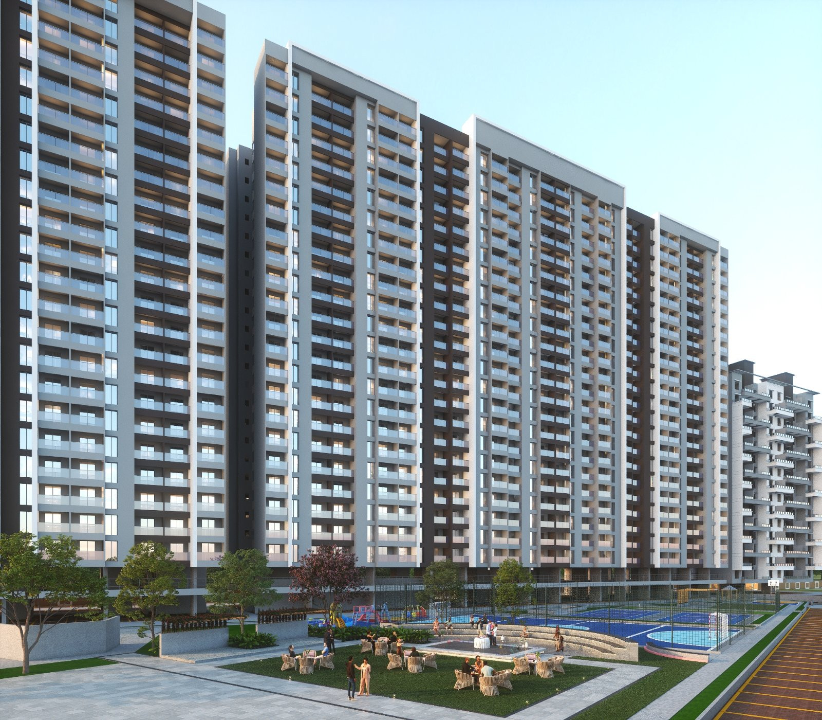 Green Hive Code Name -BE wise — 1 & 2 BHK in SP Infocity