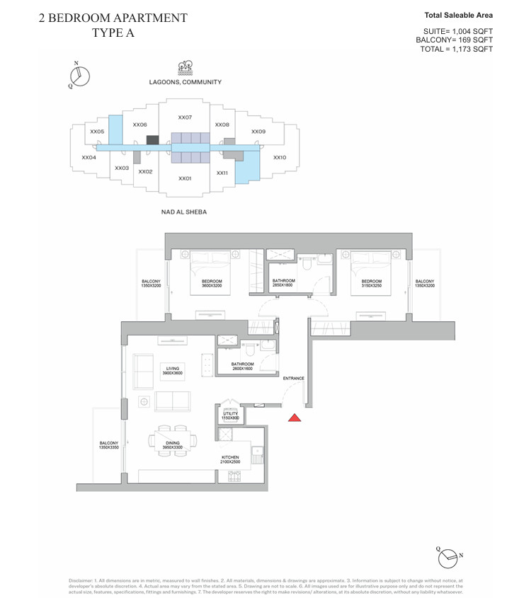 2 BHK Apartment in Dubai — photo 2