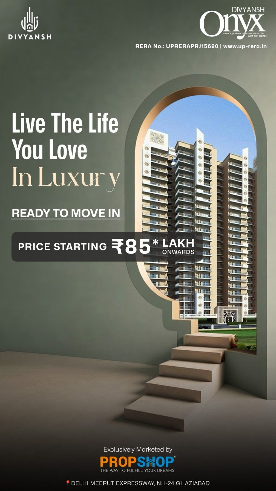 2 BHK Apartment for sale in Ghaziabad