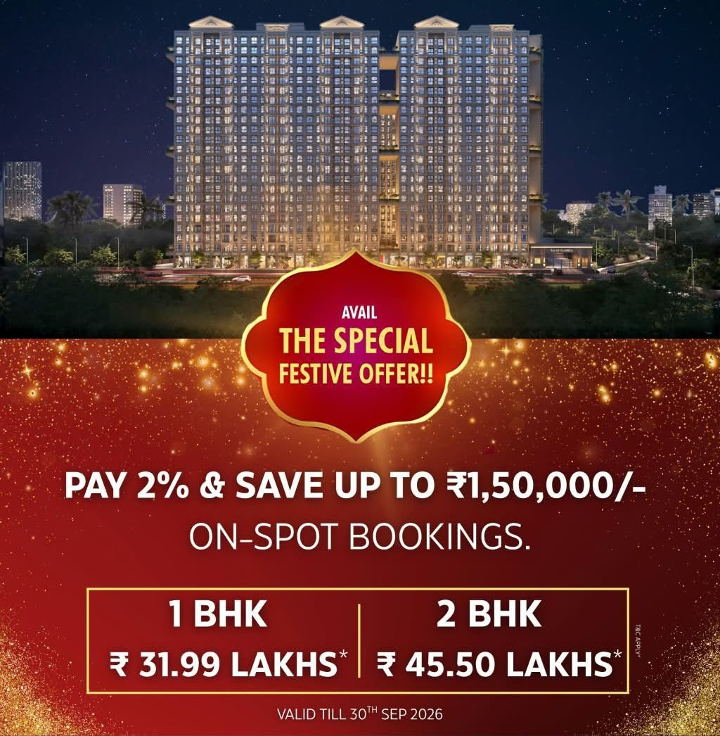 1 BHK Apartment for sale in Dombivli East, Thane