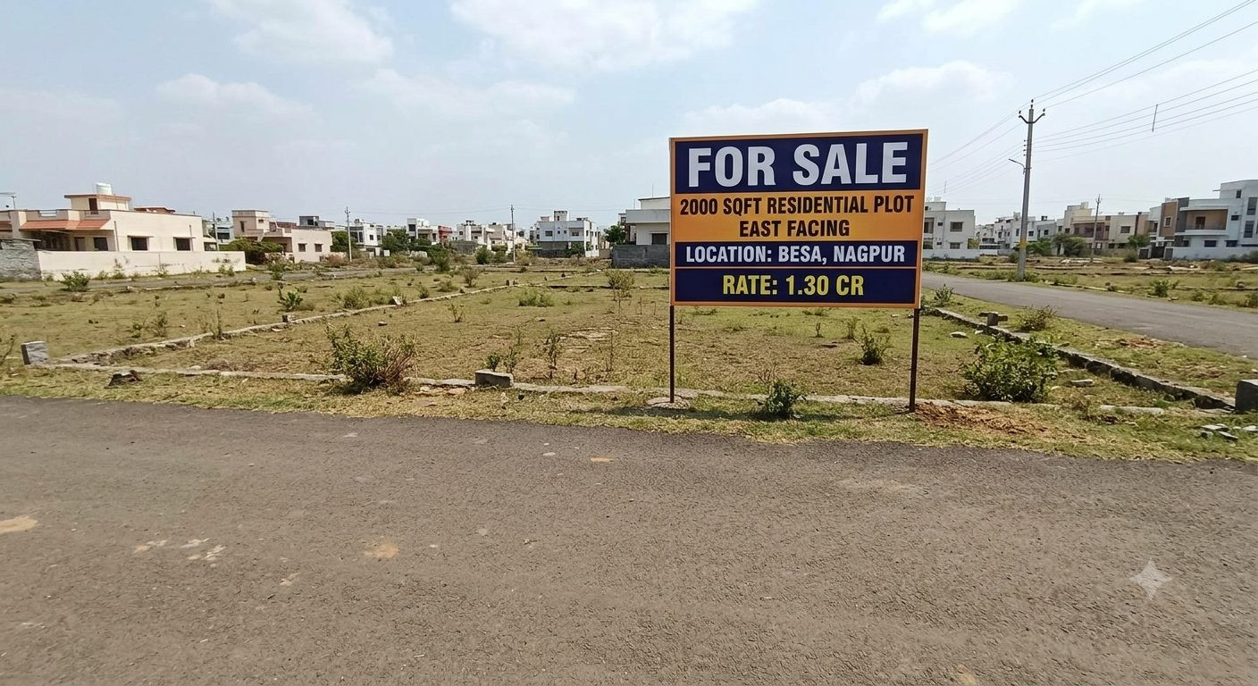 Residential plot for sale in Besa, Nagpur
