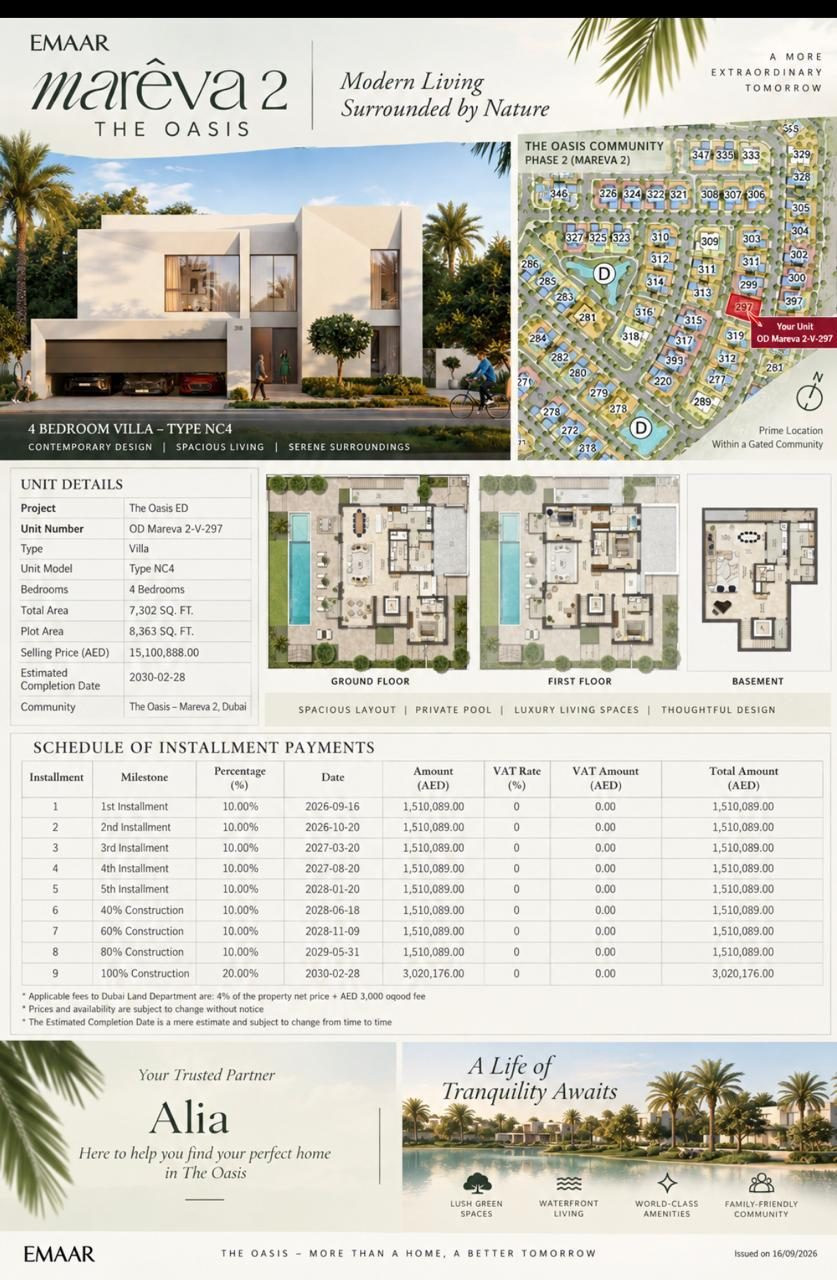 4 BHK Apartment for sale in Dubai