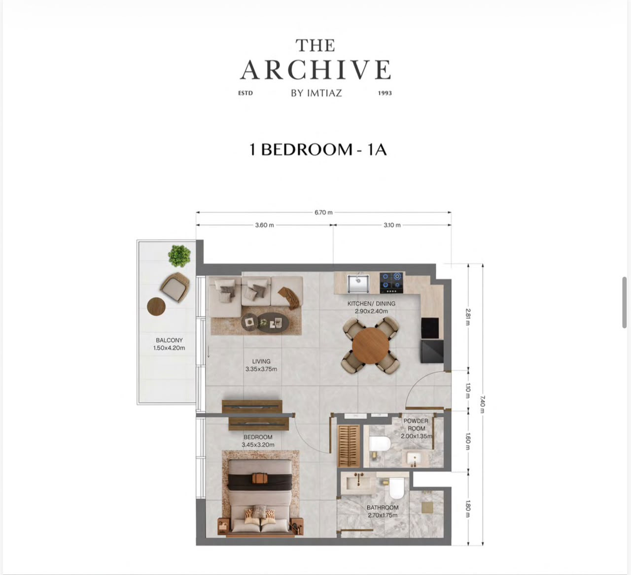 1 BHK Apartment in Dubai — photo 9