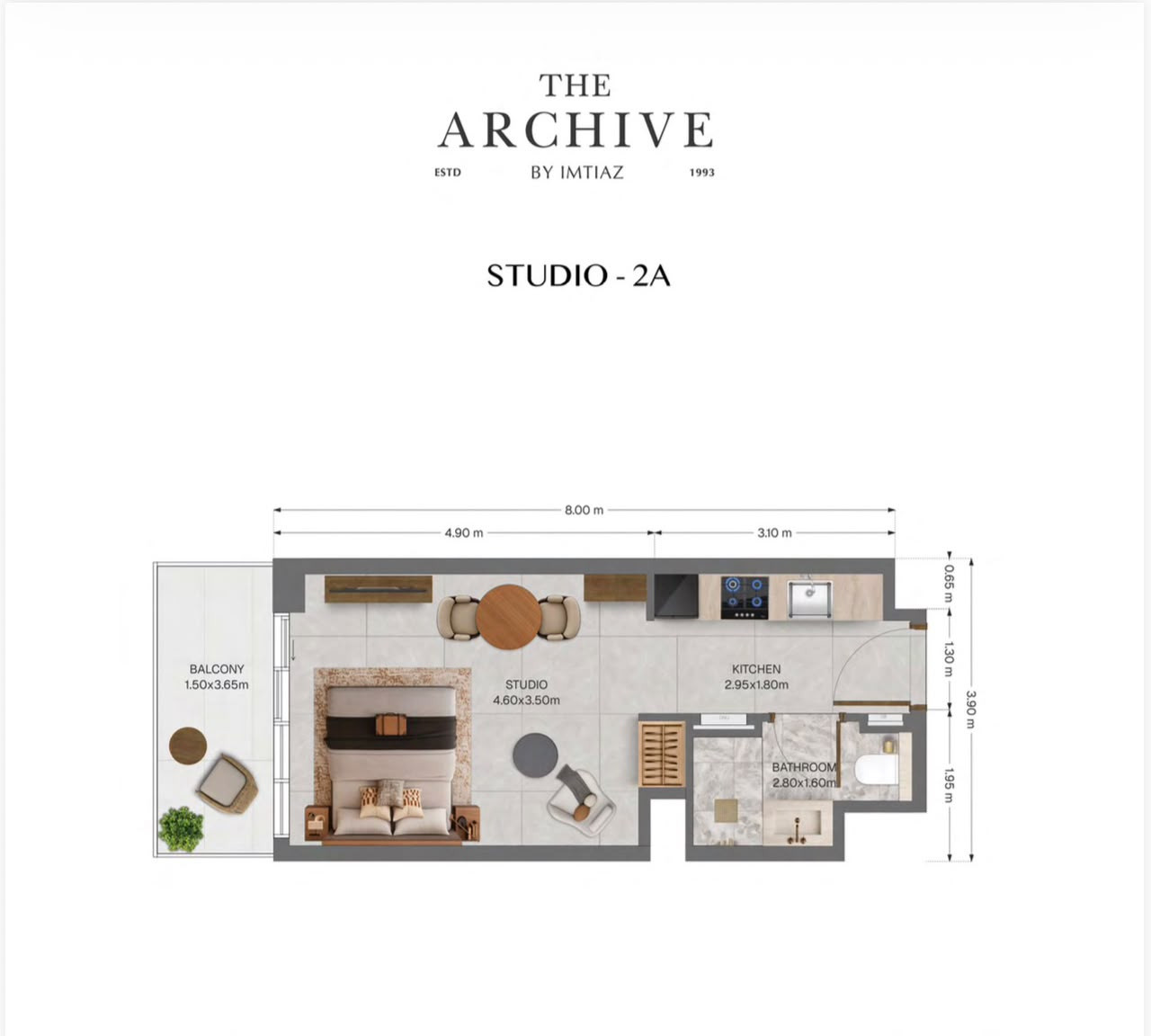 1 BHK Apartment in Dubai — photo 8
