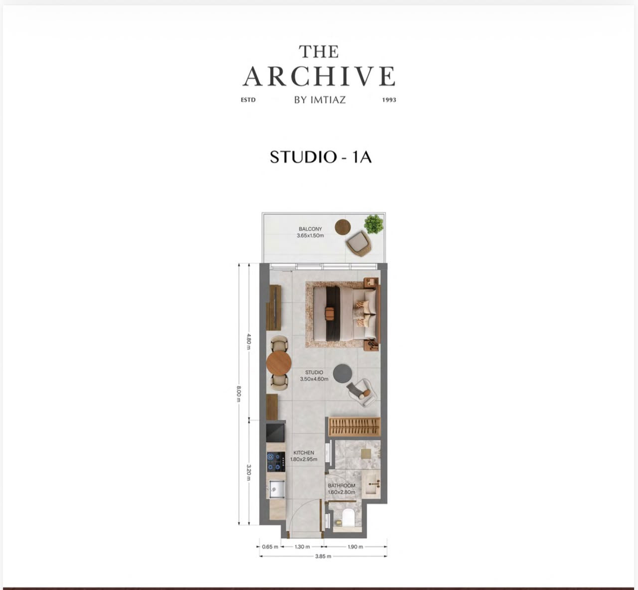 1 BHK Apartment in Dubai — photo 7