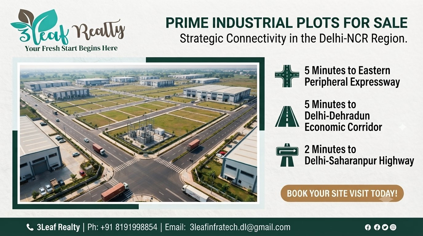 Industrial plot in Baghpat — hero photo