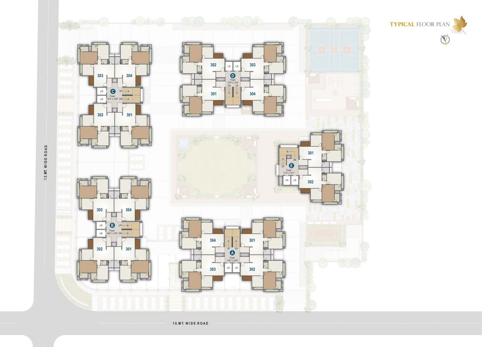 3 BHK Apartment in Bopal, Ahmedabad — photo 8