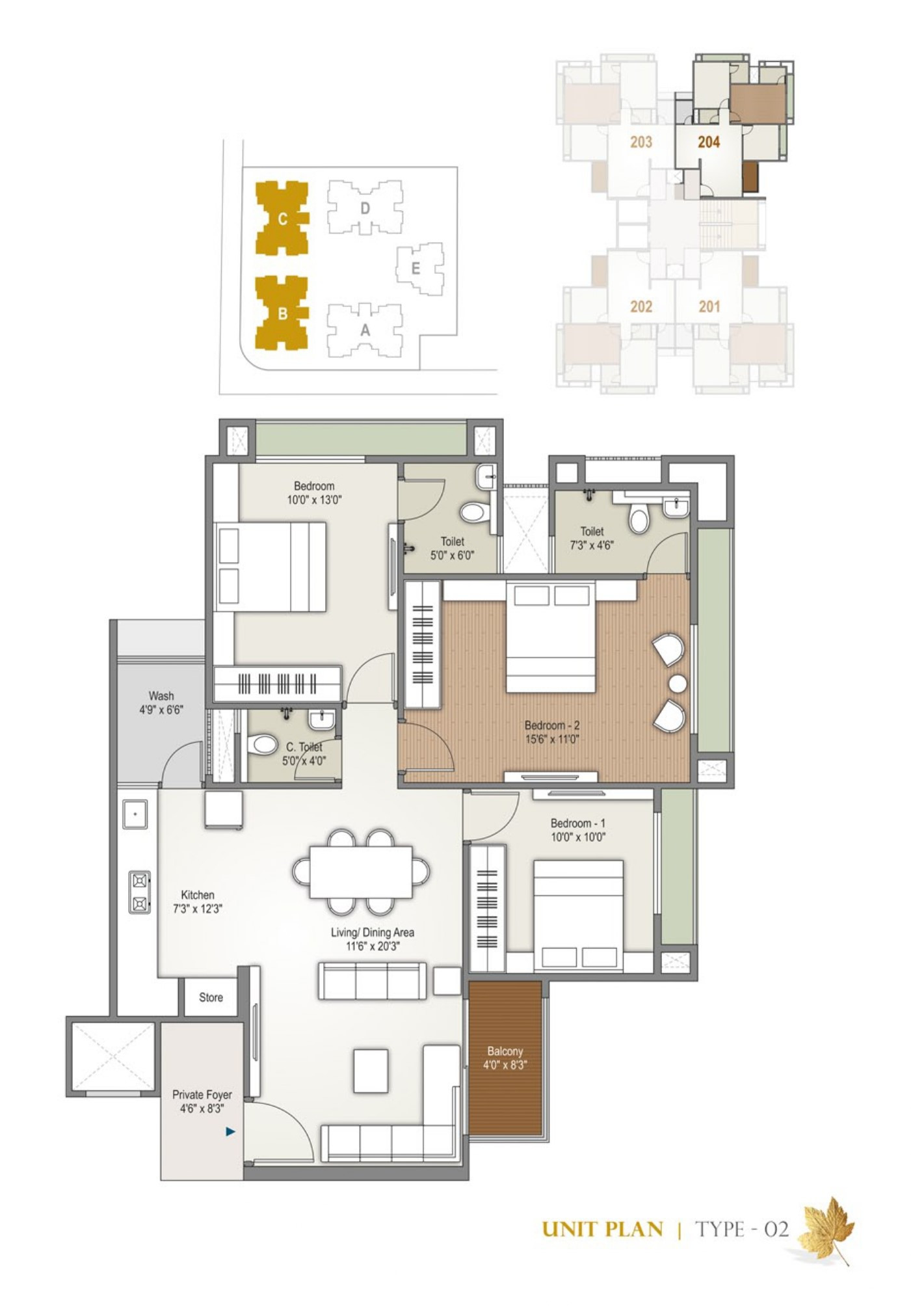 3 BHK Apartment in Bopal, Ahmedabad — photo 11