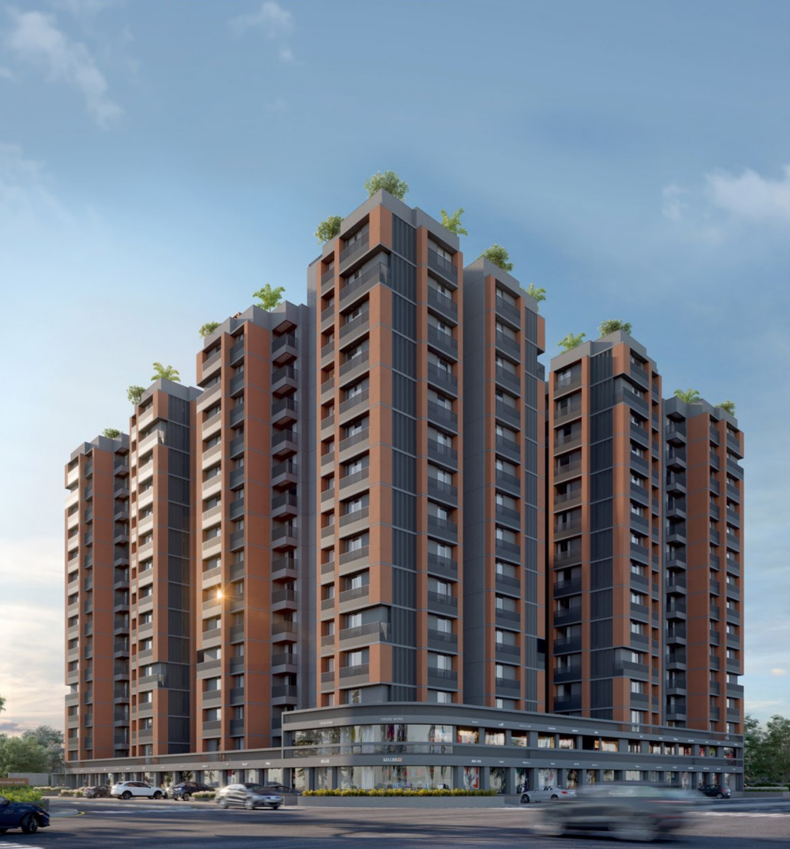 3 BHK Apartment in Bopal, Ahmedabad — photo 2
