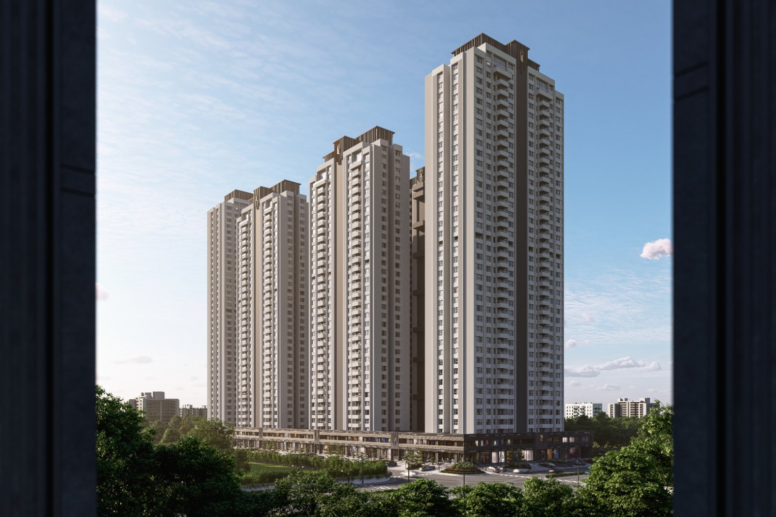 Evara Towers — 3 BHK in SG Highway