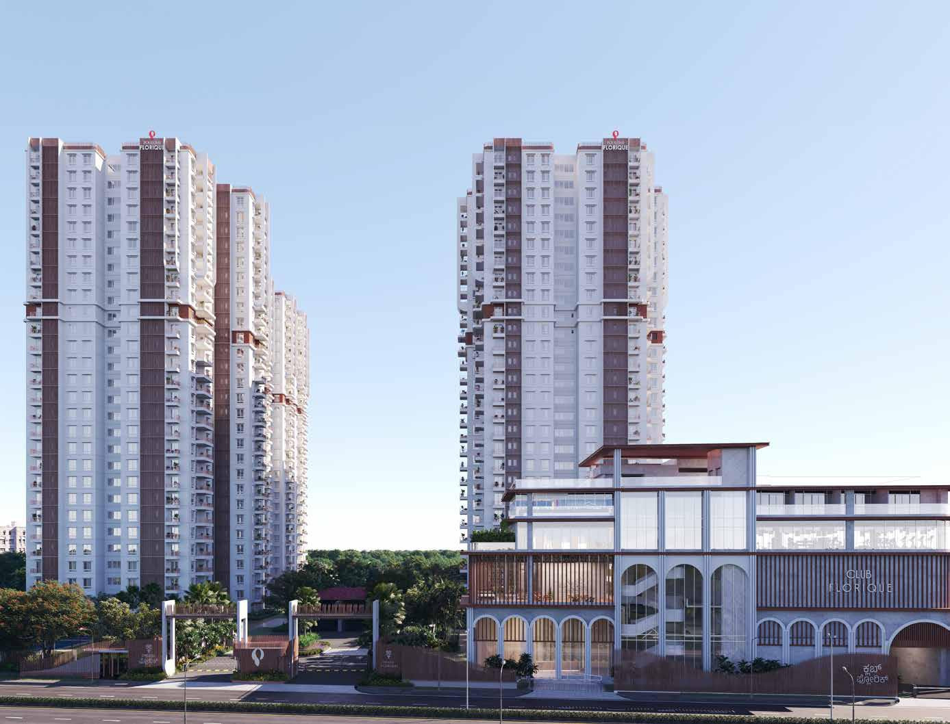 Poulomi Florique – Luxury 3 & 3.5 BHK Apartments Near Bhartiya City, Thanisandra