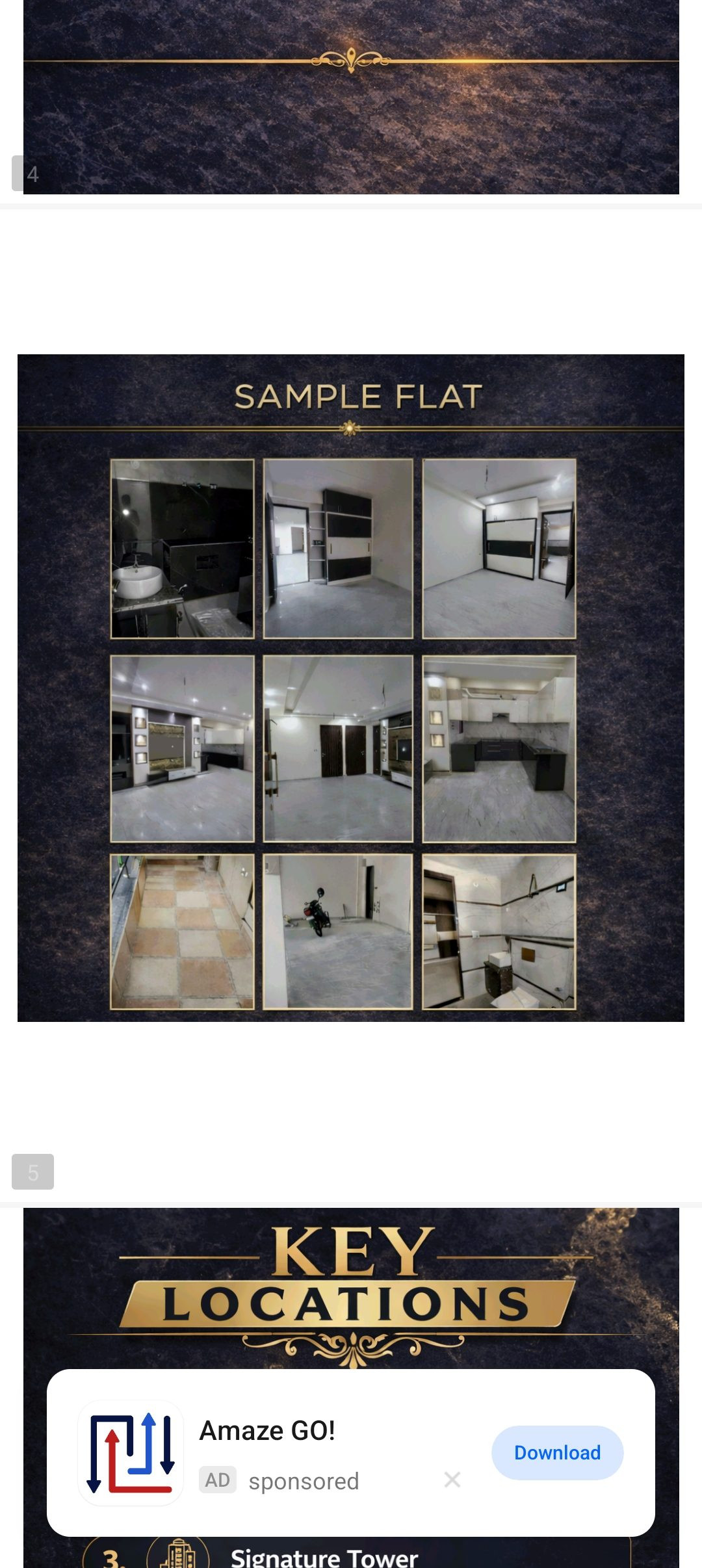 3 BHK Builder Floor for sale in Sector 15, gurugram