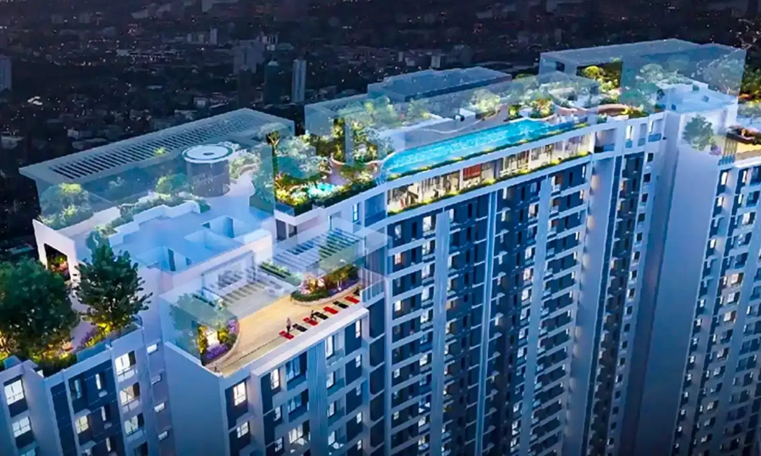 2 BHK Apartment for sale in Majiwada, Thane