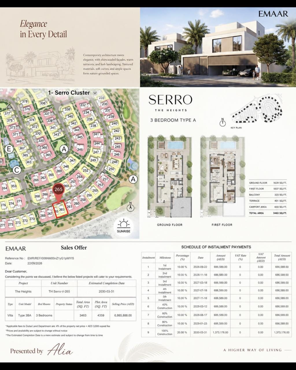 3 BHK Villa for sale in Dubai