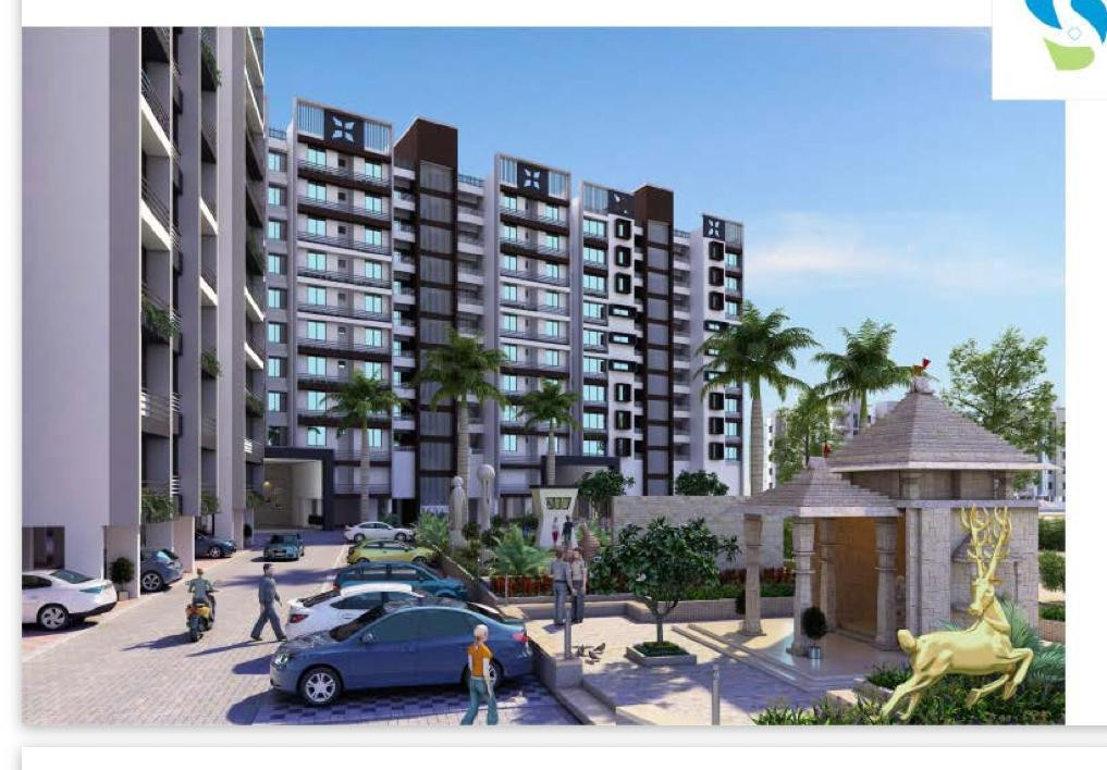 SARANSH AMBIENCE- 3BHK @ DHARNIDHAR , VASNA, AHMEDABAD