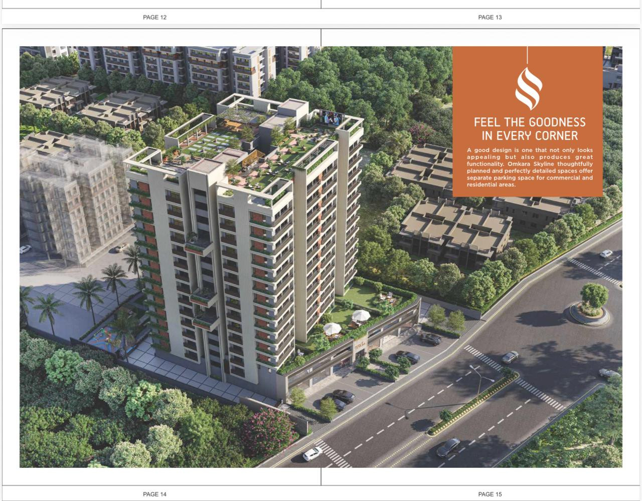 Omkara-Skyline — 3 BHK in Ambawadi