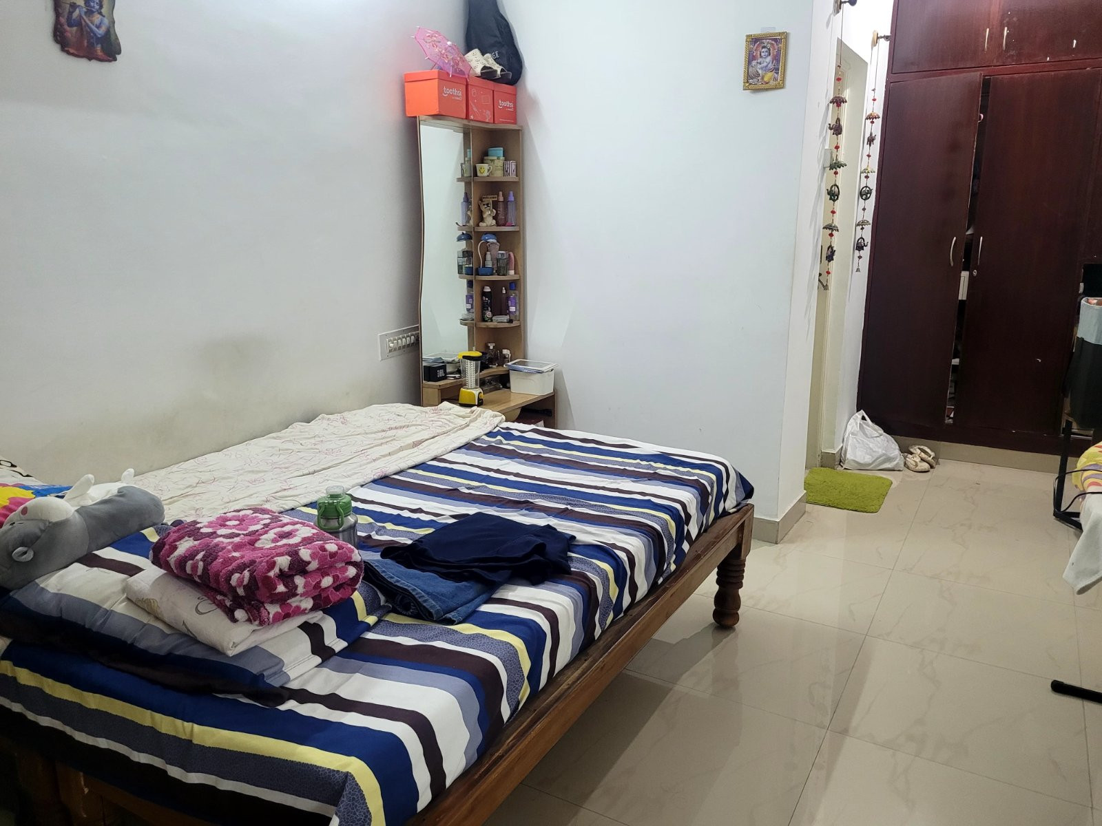 Master Bedroom with attached Toilet