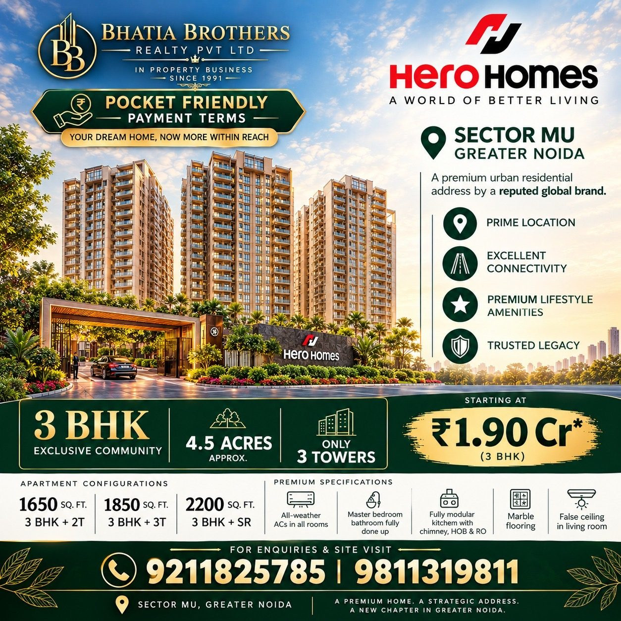 Apartment in Noida — hero photo