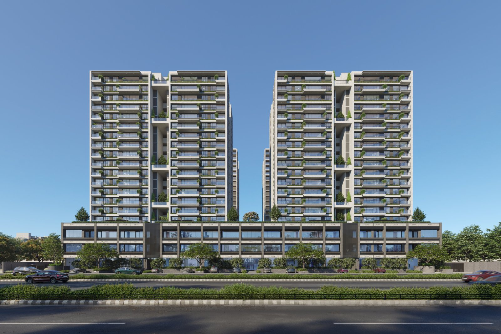 Centre Court — 4 & 5 BHK in S G Highway
