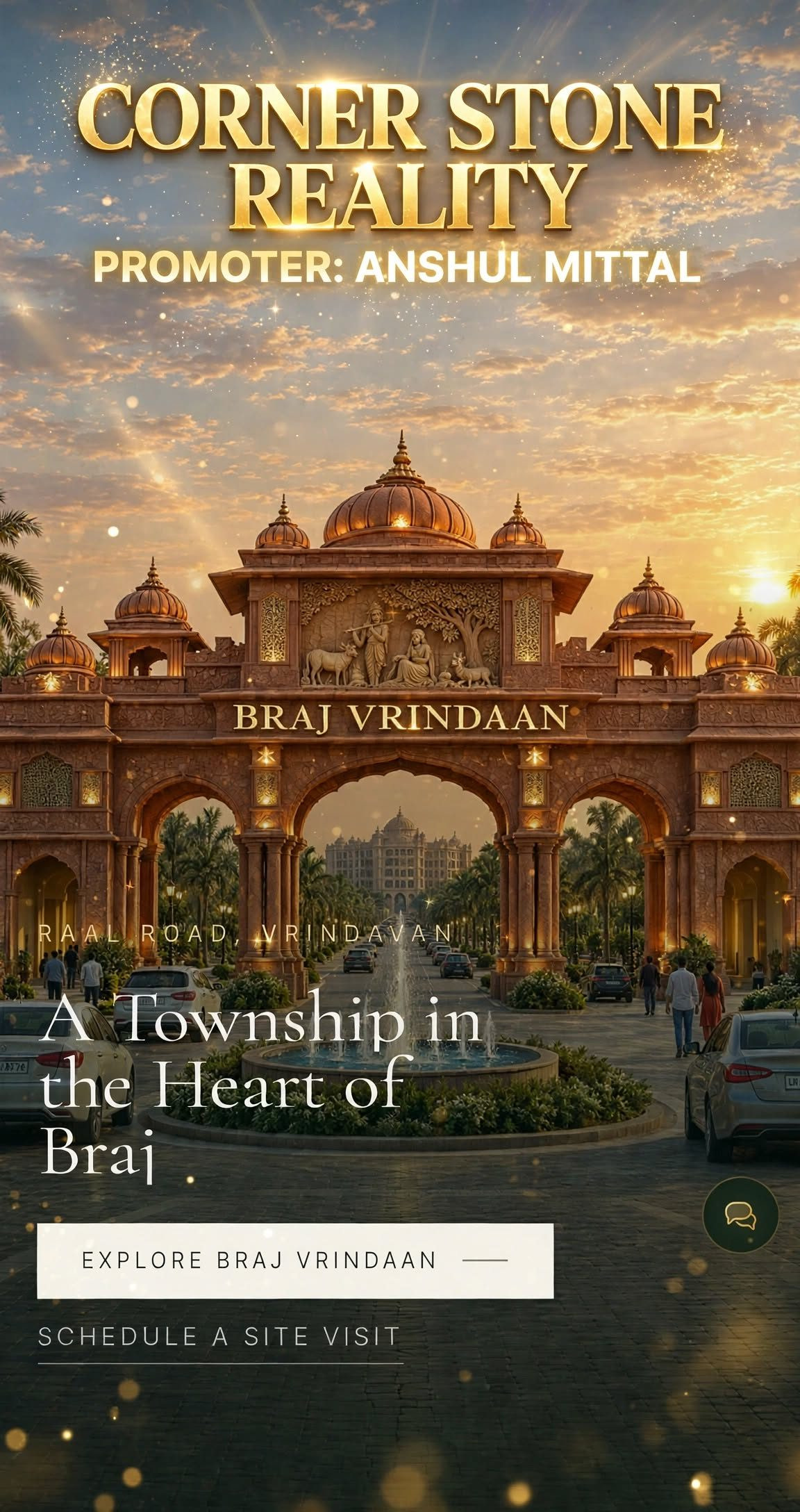 Residential plot in Vrindavan — hero photo