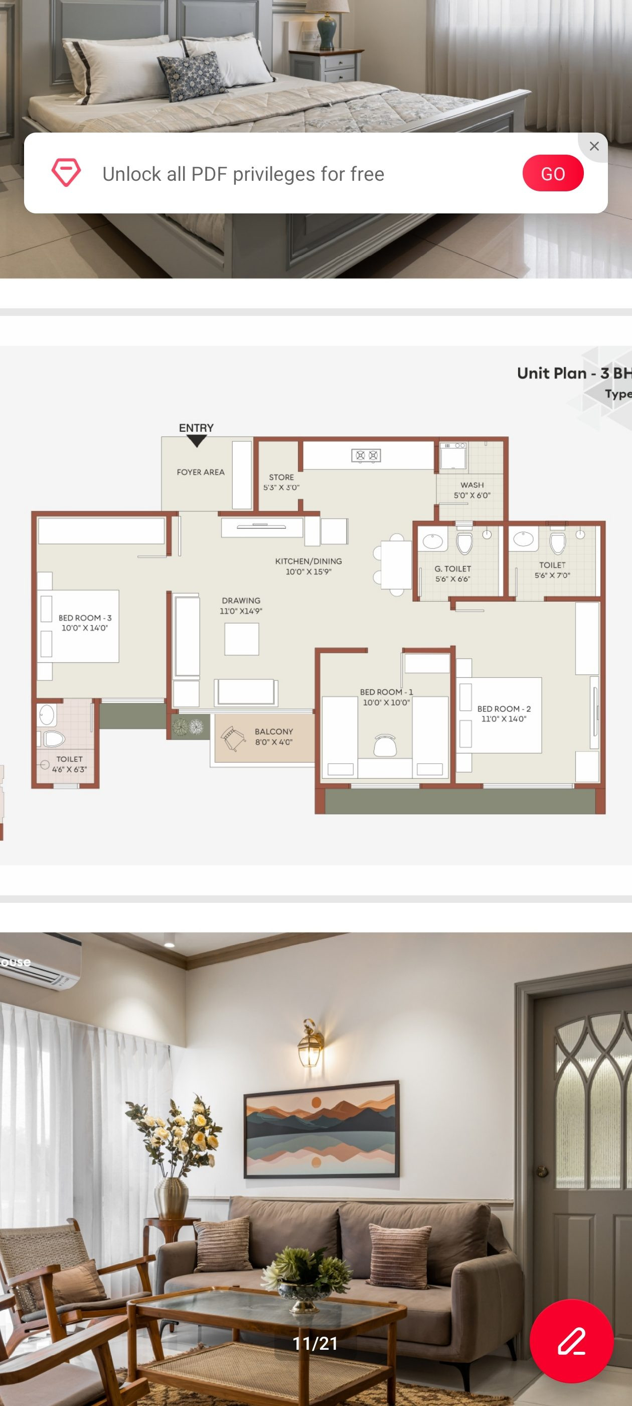 3 BHK Apartment for sale in South Bopal, Ahmedabad