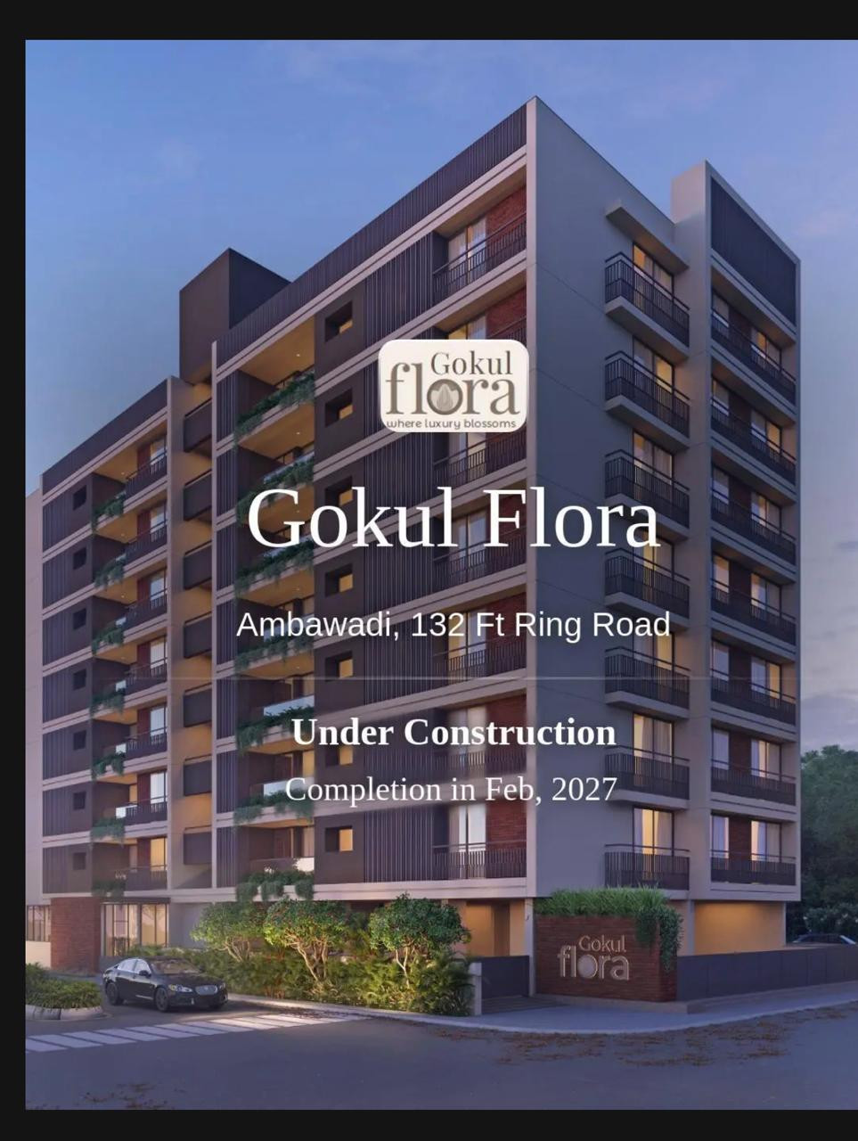Gokul Flora — 3 BHK in Ambawadi