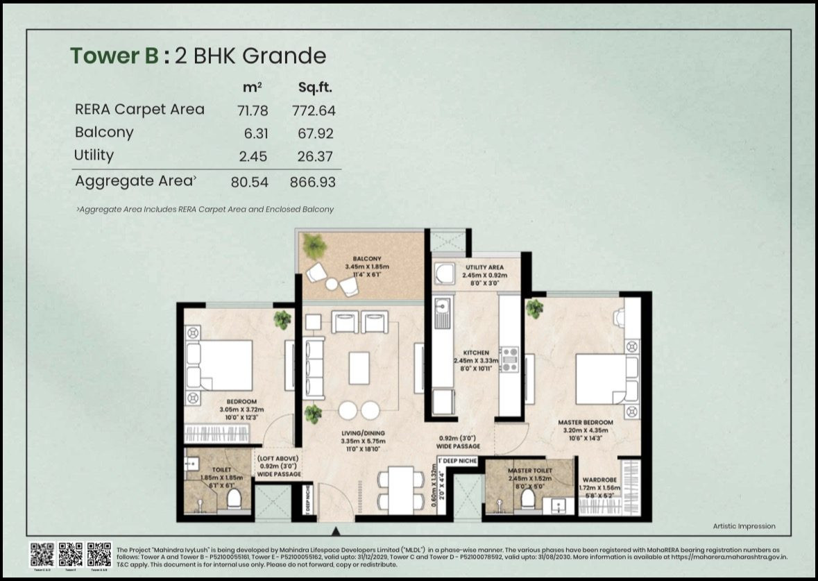 2 BHK Builder Floor for sale in Kharadi, Pune