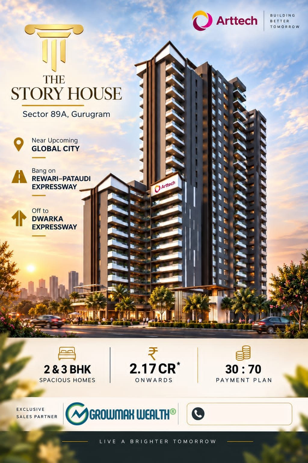 3 BHK Builder Floor for sale in Sector 89, gurugram