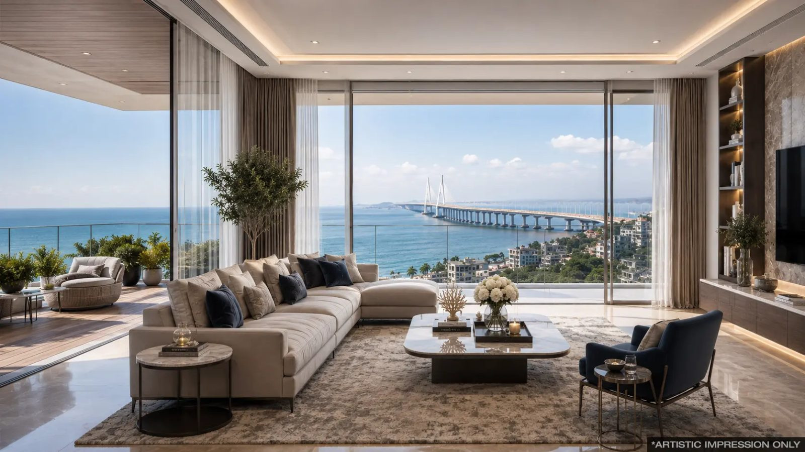 4 BHK Apartment in Bandra West, Mumbai — hero photo