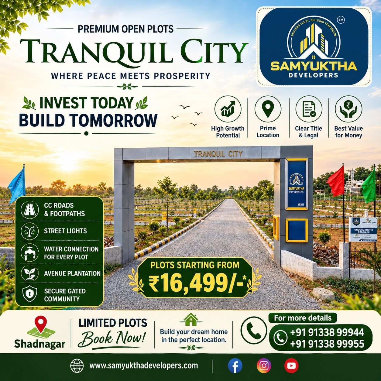 Mixed-use plot in Shadnagar — hero photo