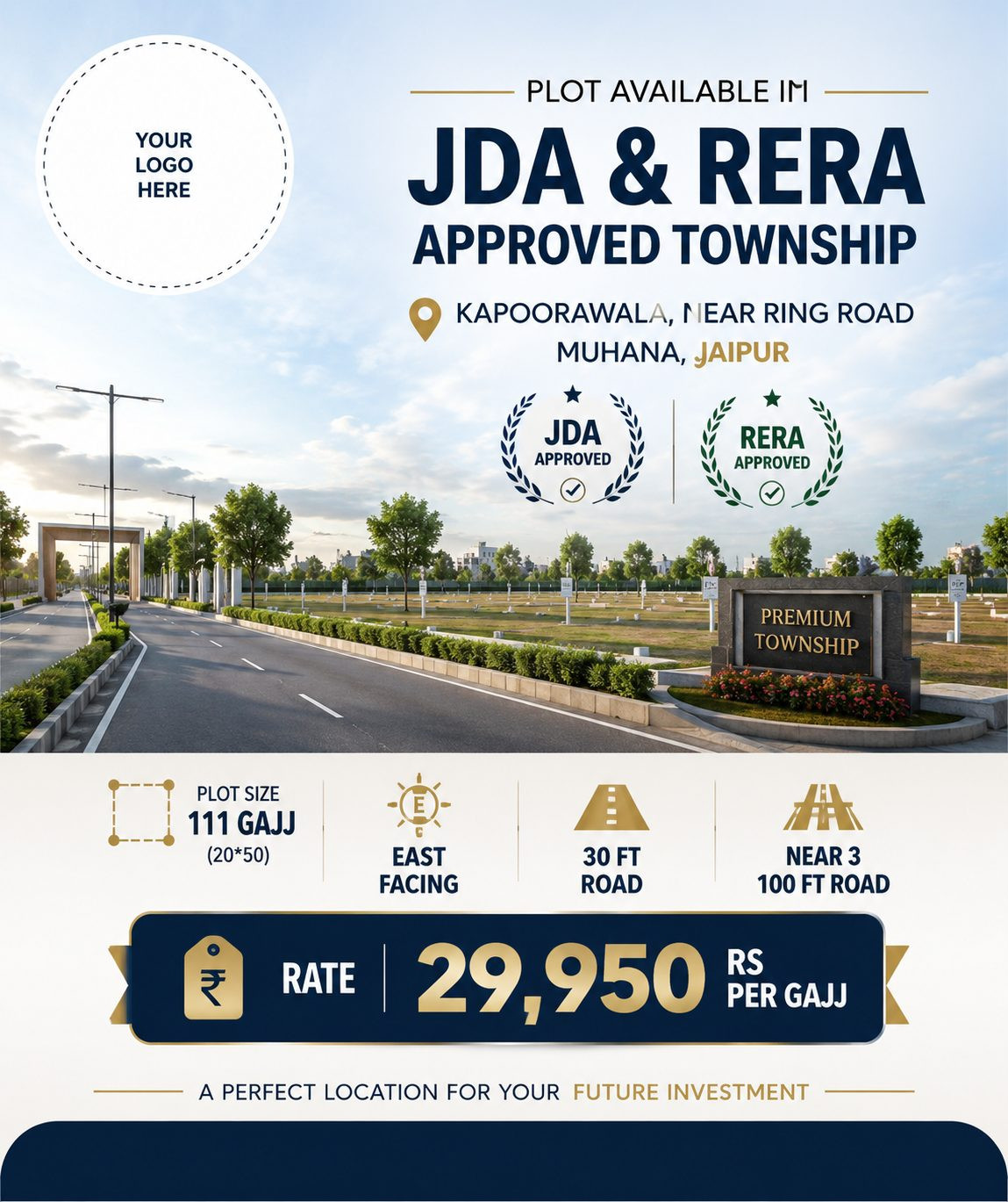 Residential plot for sale in Kapoorawala, Jaipur