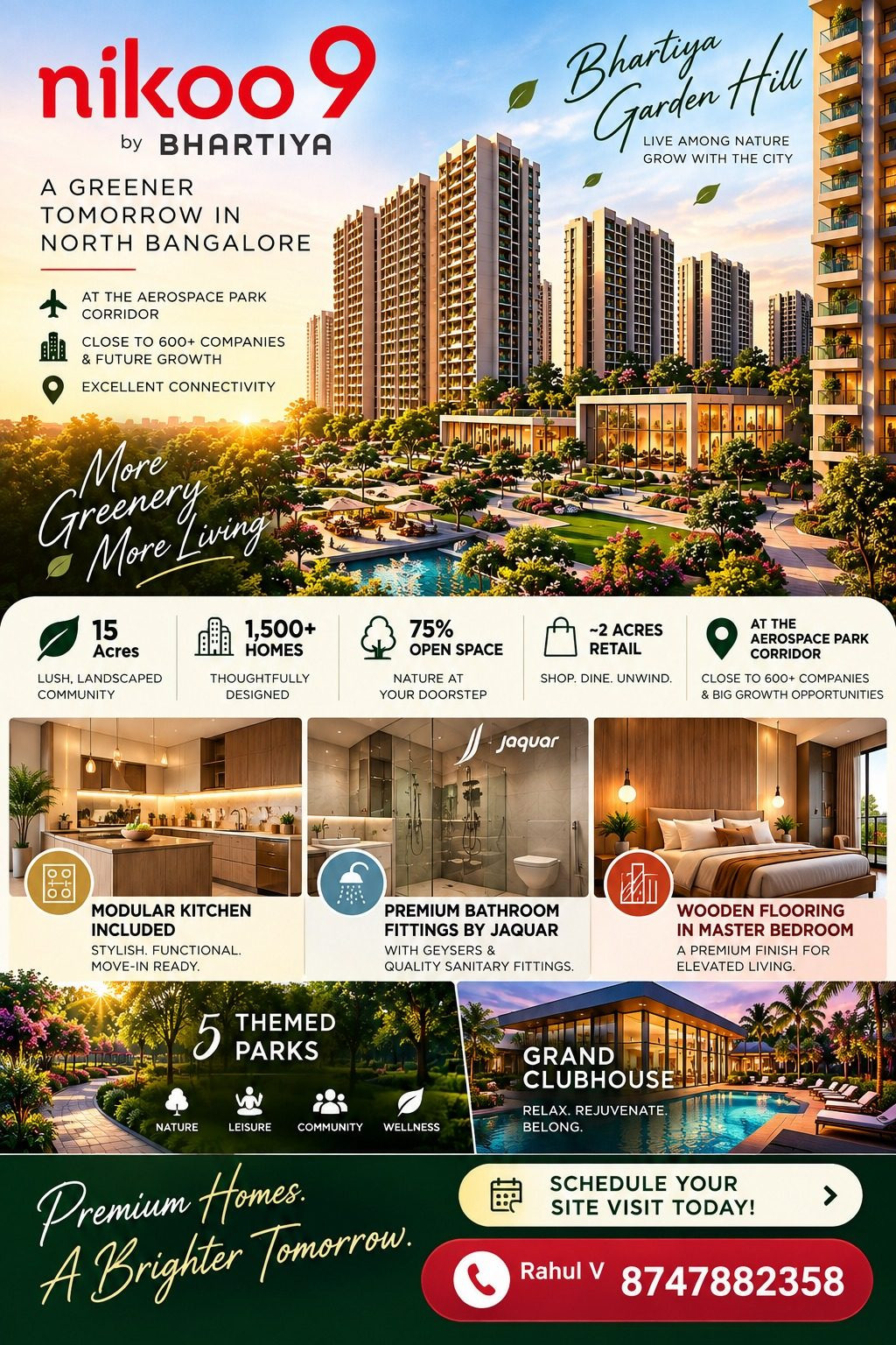 Apartment in Bagalur, Bengaluru — hero photo