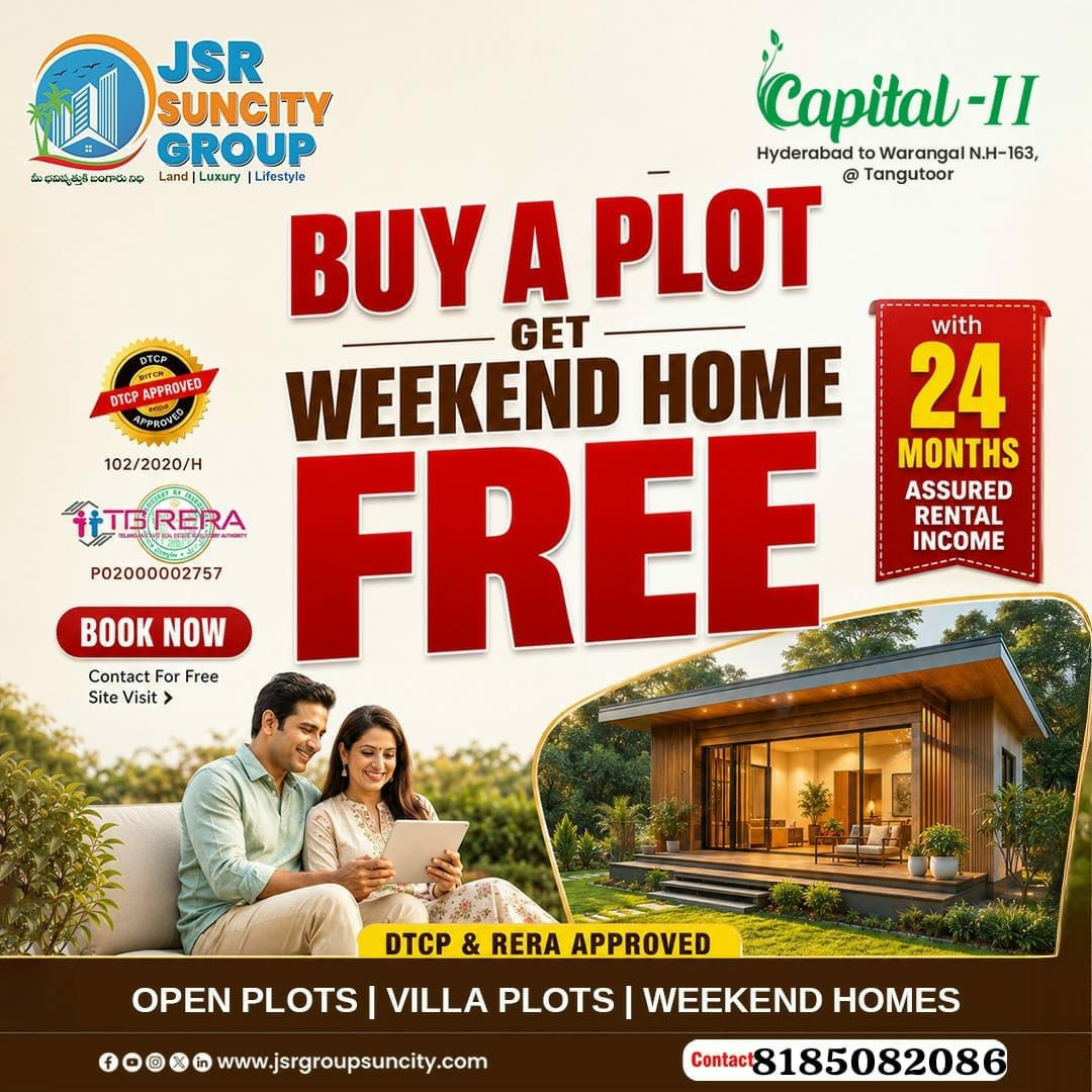 Residential plot in Hyderabad — hero photo
