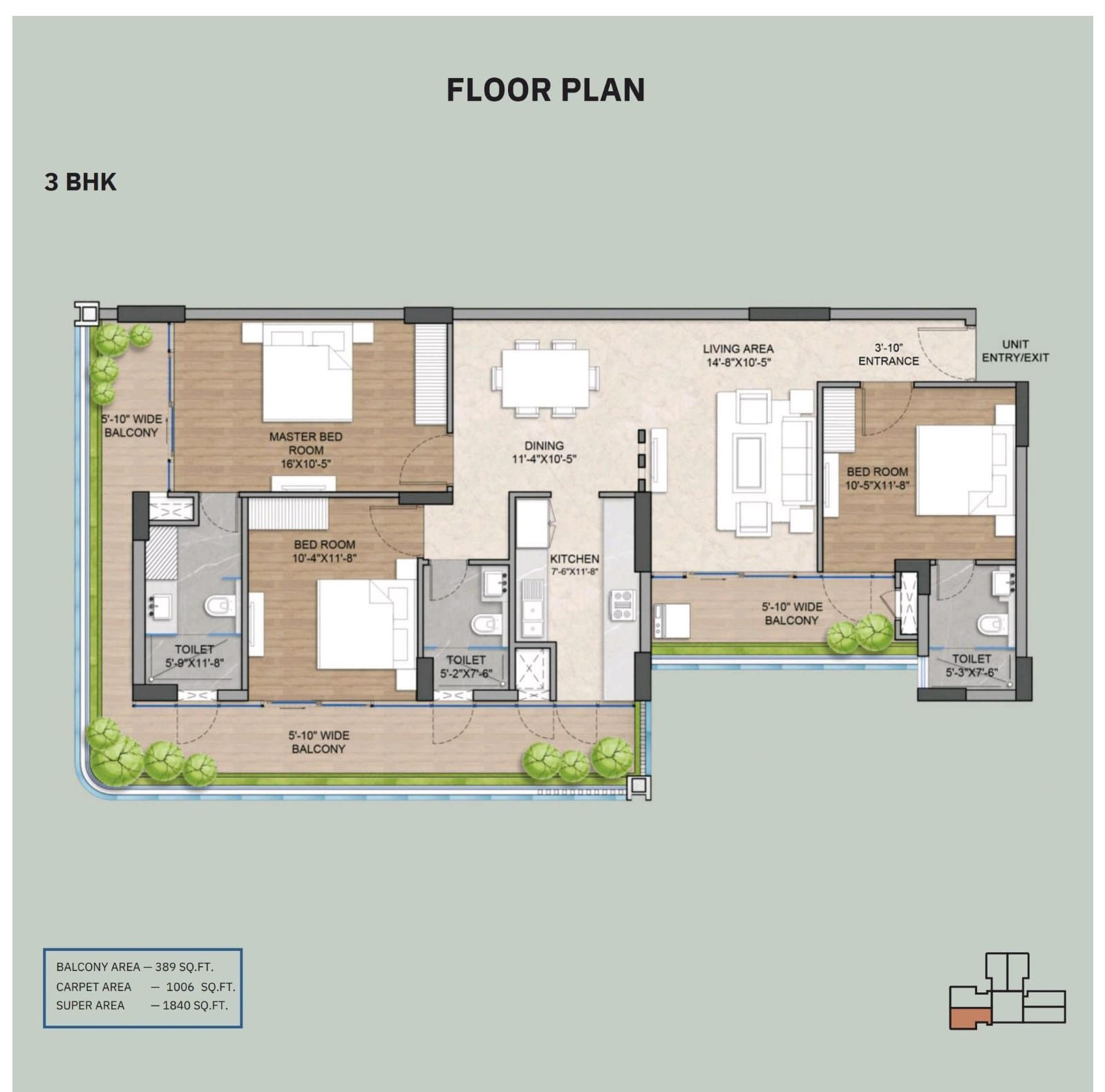 3 BHK Apartment for sale in Sector 37C, gurugram