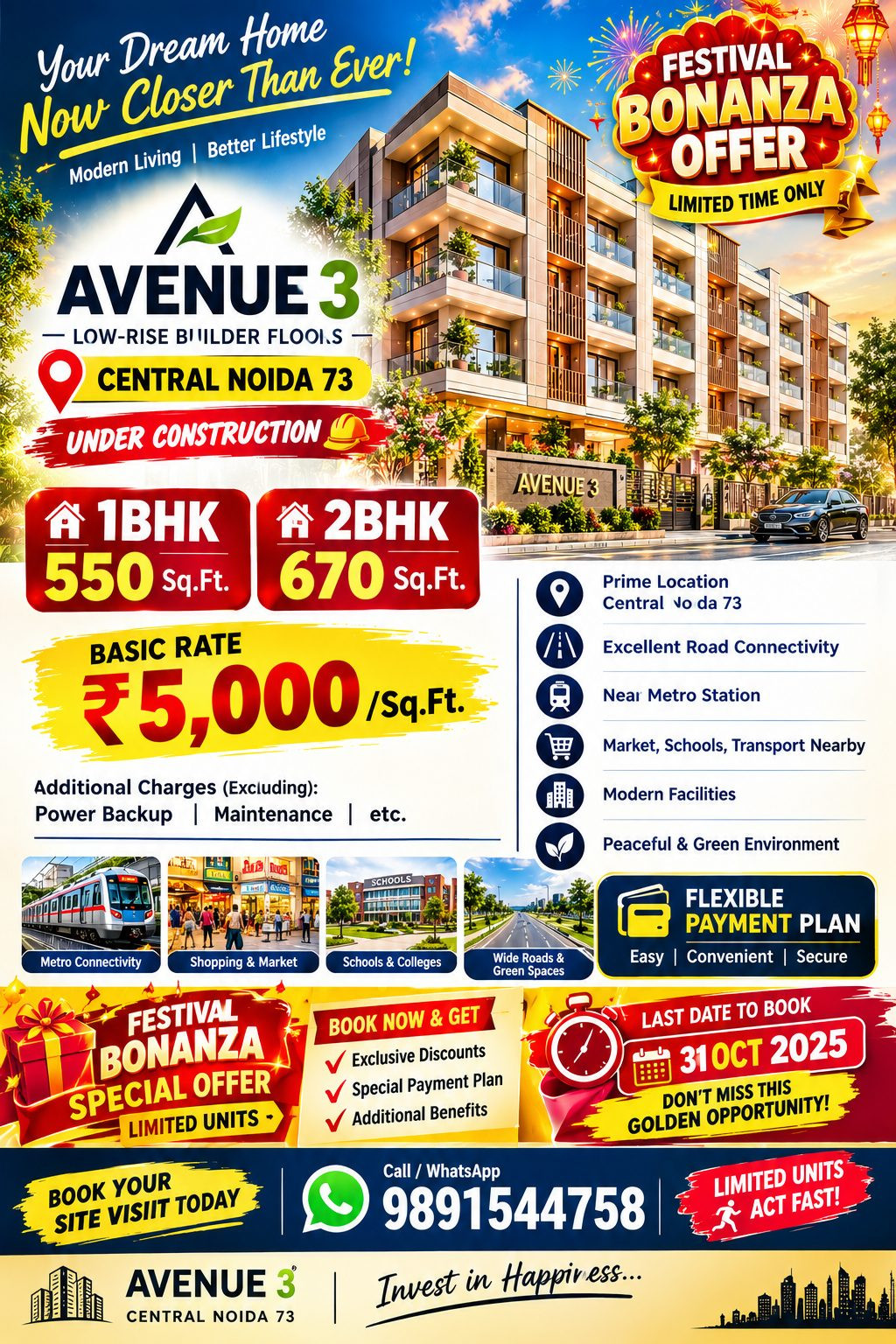 Builder Floor in Sector 73, Noida — hero photo